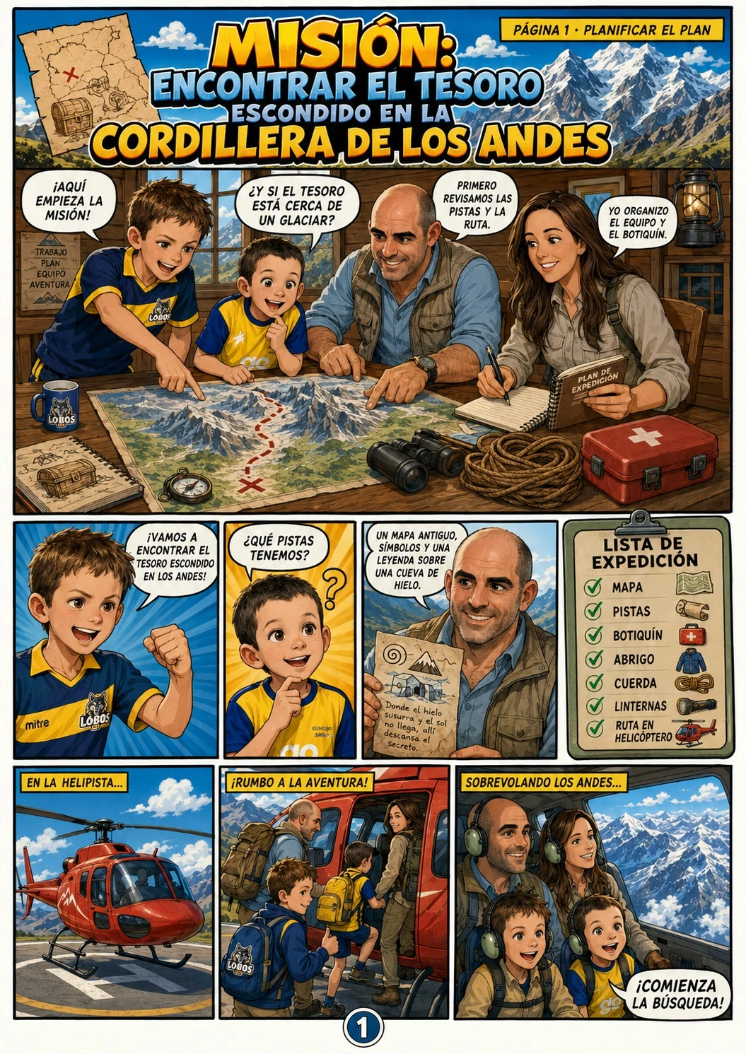 Cordillera de Los Andes - Encontrar el Tesoro
