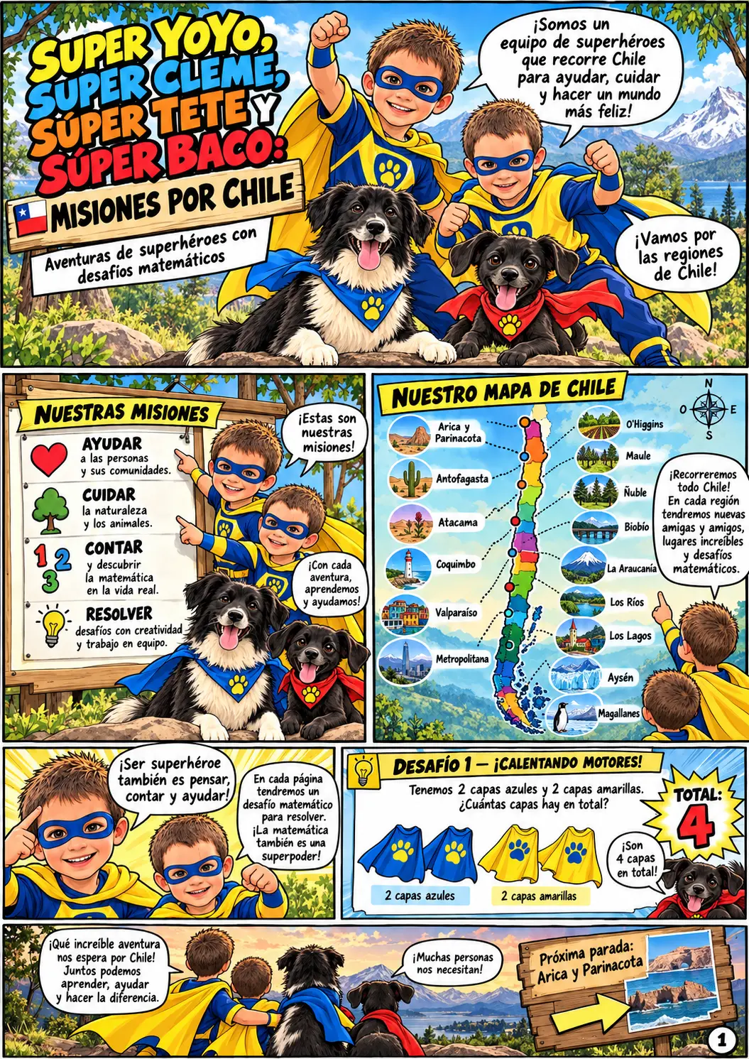 Misiones por Chile - Con Baco y Tete