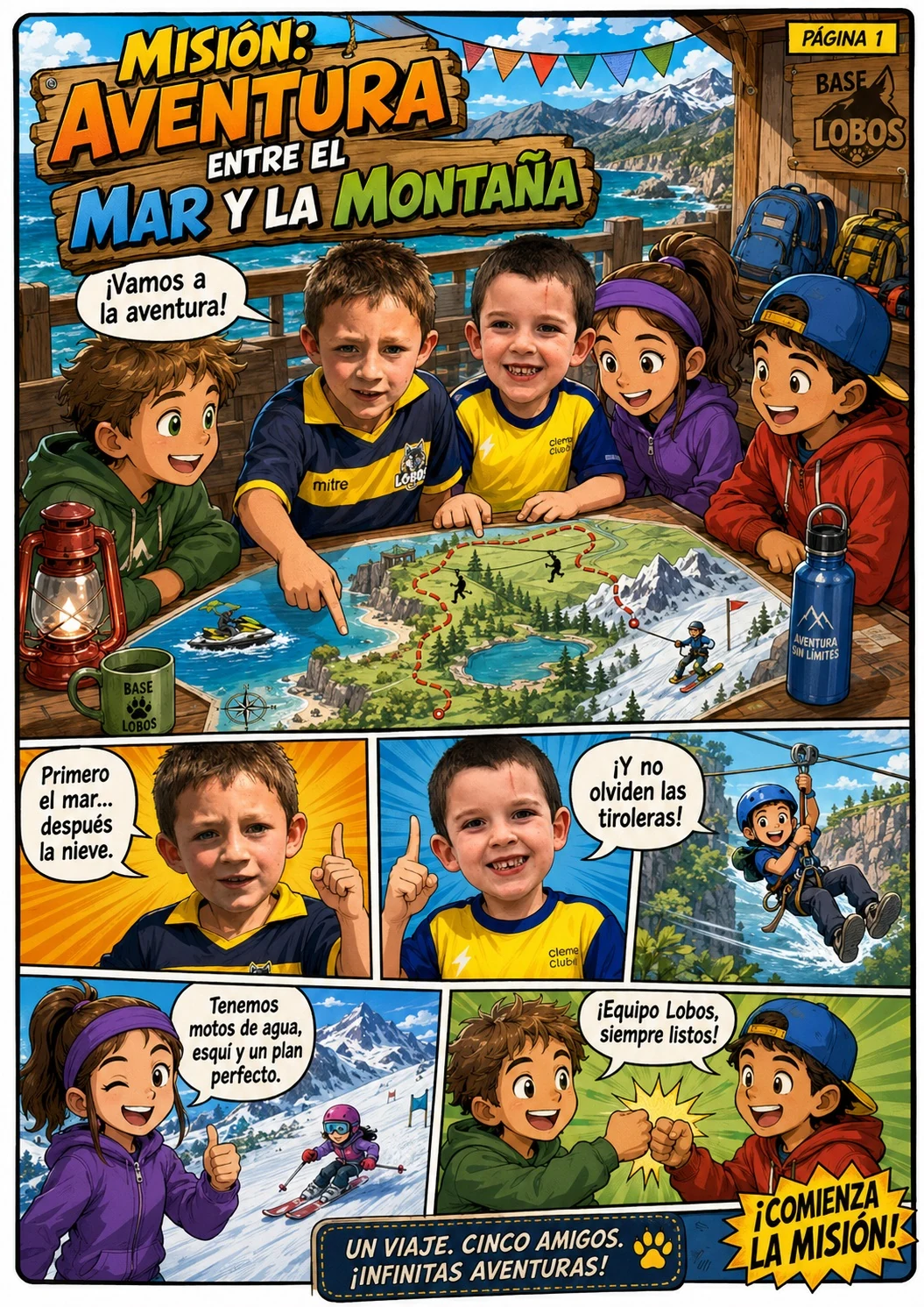 Misión: Aventura entre el Mar y la Montaña