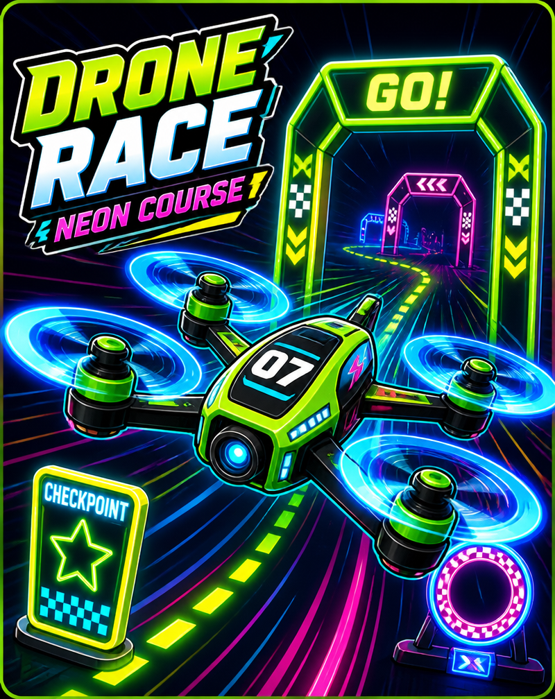 Carrera de Drones